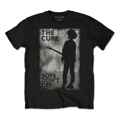 The Cure Koszulka Boys Don't Cry Black & White Unisex Black