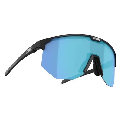 Bliz Hero Matt Black/Brown w Blue Multi Okulary rowerowe