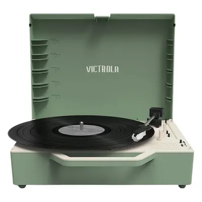 Victrola VSC-725SB Re-Spin Green Przenośny gramofon