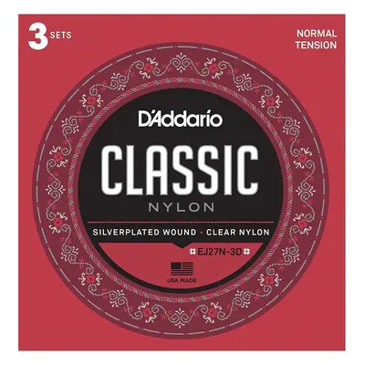 D'Addario EJ27N-3D Struny Nylonowe do Gitary Klasycznej