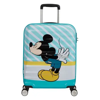 American Tourister Disney Wavebreaker Spinner 55/20 Cabin Walizka na kółkach Blue Kiss L