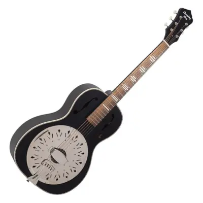 Recording King RPH-R2-MBK Matte Black Gitara reyonatorowa / Gitara dobro