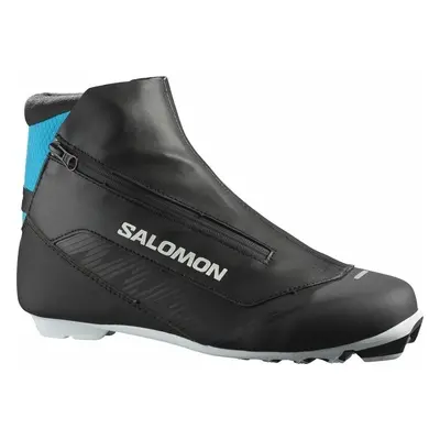 Salomon RC8 Prolink Black/Process Blue Buty narciarskie biegowe