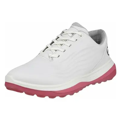 Ecco LT1 White/Bubblegum Damskie buty golfowe