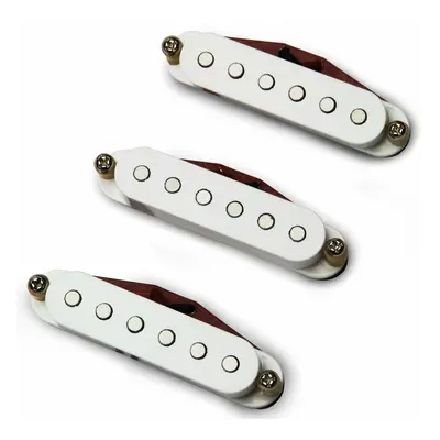 Bare Knuckle Pickups Boot Camp True Grit ST Set W White Przetwornik gitarowy