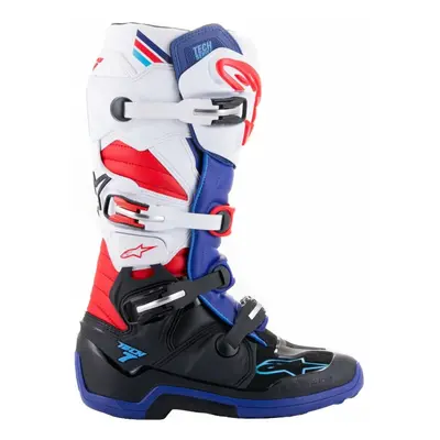 Alpinestars Tech Boots Black/Dark Blue/Red/White Buty motocyklowe