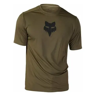 FOX Ranger Lab Head Short Sleeve Koszulka Olive Green