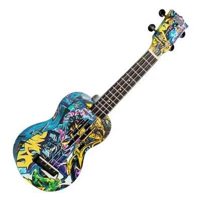 Mahalo MA1GR Art II Series Graffiti Ukulele sopranowe