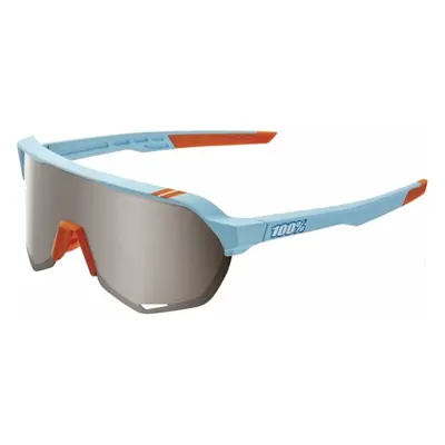 100% S2 Soft Tact Two Tone/HiPER Silver Mirror Okulary rowerowe