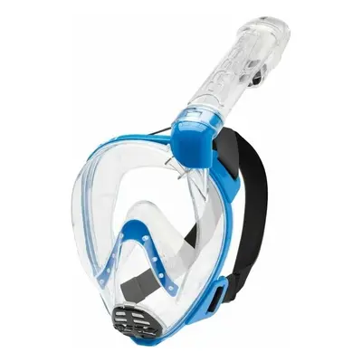 Cressi Baron Clear/Blue Transparent Maska do nurkowania