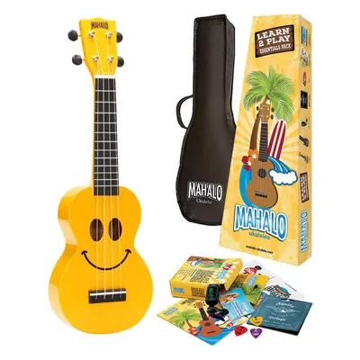 Mahalo U-SMILE Yellow Ukulele sopranowe