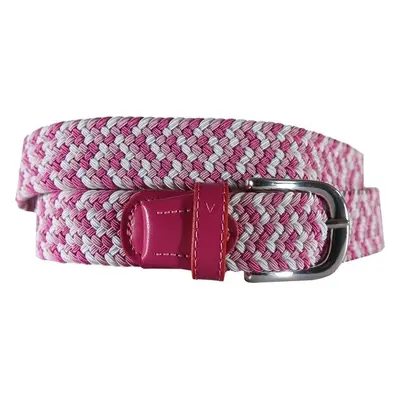 Alberto Multicolor Braided White/Pink cm Golf pasek