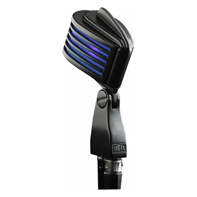 Heil Sound The Fin Black Body Blue LED Mikrofon retro