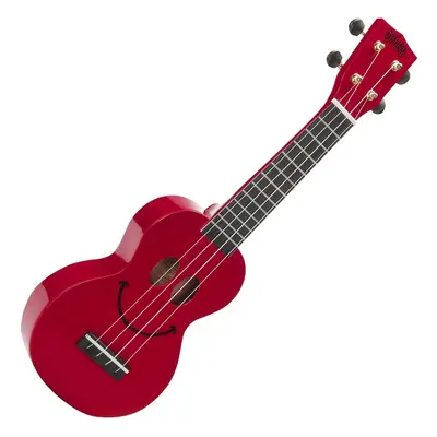 Mahalo U-SMILE Red Ukulele sopranowe