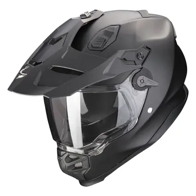 Scorpion ADF-9000 AIR SOLID Matt Pearl Black Kask