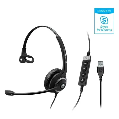 Sennheiser SC USB MS II Black Zestawy słuchawkowe do biura