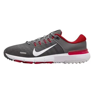 Nike Free Unisex Grey/University Red/Smoke Grey/White Męskie buty golfowe