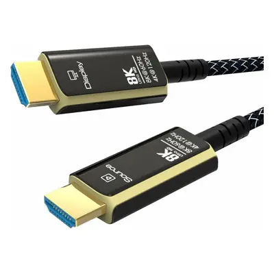 PremiumCord Ultra High Speed HDMI 2.1 Optical fiber 8K 8K m Kabel wideo