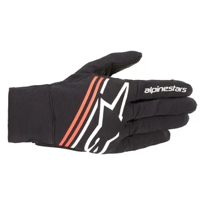 Alpinestars Reef Gloves Black/White/Red Fluo Rękawice motocyklowe