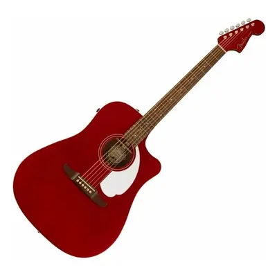 Fender Redondo Player Candy Apple Red Dreadnought z elektroniką