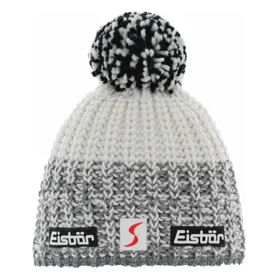 Eisbär Refocus Pompon SP Beanie Grey/White/Black Zimowa czapka