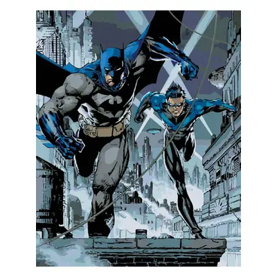 Zuty Malowanie po numerach Batman i Nightwing