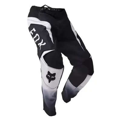 FOX Lean Pants Black/White Motocrossowe spodnie