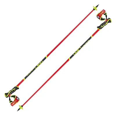 Leki Venom SL 3D Bright Red/Black/Neonyellow cm Kijki narciarskie