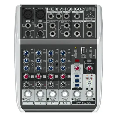 Behringer Xenyx QX602MP3 Mikser analogowy