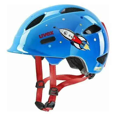 UVEX Oyo Style Blue Rocket Dziecięcy kask rowerowy