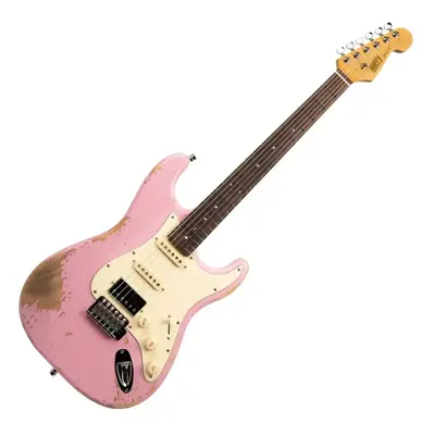 Henry's ST-1 Boa Pink Relic Gitara elektryczna