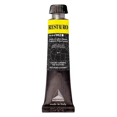 Maimeri Varnish Restauro Farba renowacyjna Cadmium Yellow Lemon 20 ml szt