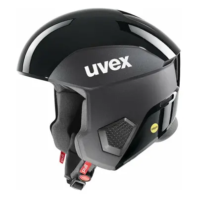 UVEX Invictus MIPS Black/Anthracite Mat Kask narciarski