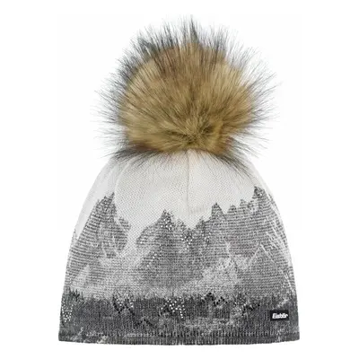 Eisbär Draw Lux Crystal Beanie Black/White/Beige Zimowa czapka