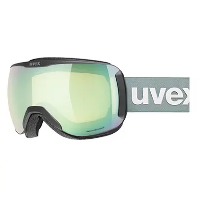 UVEX Downhill CV Black Mat/Mirror Opal/Yellow Okulary narciarskie