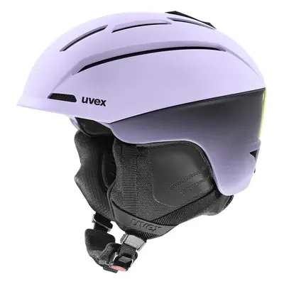 UVEX Gravitate Lavender/Grad Black Mat Kask narciarski