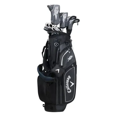 Callaway XR Black/Silver Prawa ręka Stal Regular Standard Zestaw golfowy