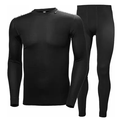 Helly Hansen Men's HH Comfort Lightweight Set Black Bielizna żeglarska termoaktywna