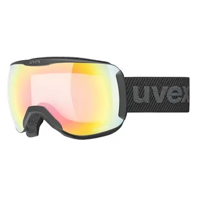 UVEX Downhill V Black Mat/Variomatic Mirror Rainbow Okulary narciarskie