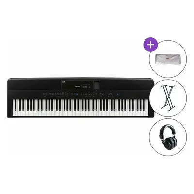 Kawai ES520 B SET Cyfrowe stage pianino Black