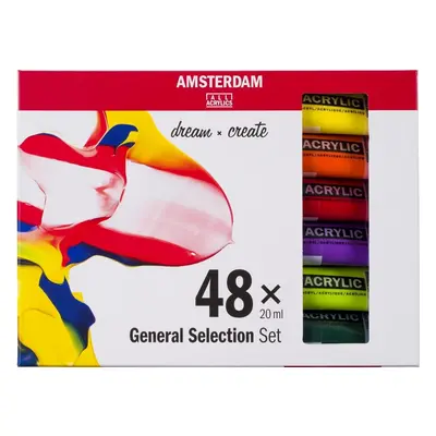 Amsterdam General Selection Zestaw farb akrylowych x ml