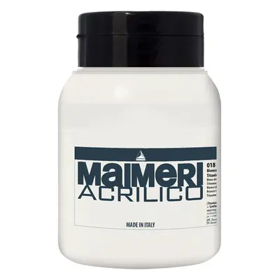 Maimeri Acrilico Farba akrylowa Titanium White 1000 ml szt