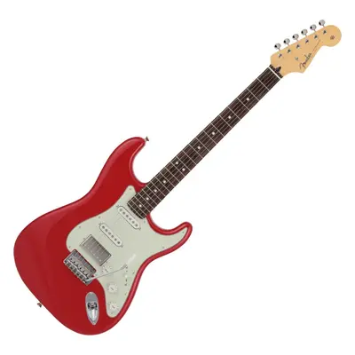 Fender MIJ Hybrid II Stratocaster HSS RW Modena Red Gitara elektryczna