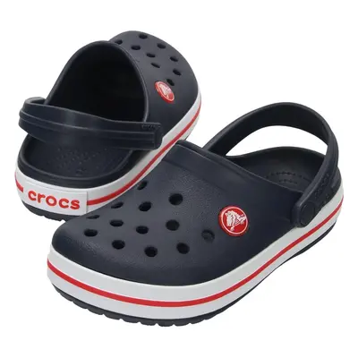 Crocs Toddler Crocband Clog Sandały Navy/Red