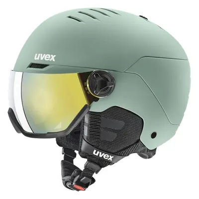 UVEX Wanted Visor Oxid Green Mat Kask narciarski