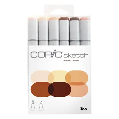 Copic Sketch Wkład do pióra Skin Tones szt