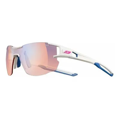 Julbo Aerolite Reactiv Performance High Contrast White/Blue Okulary rowerowe