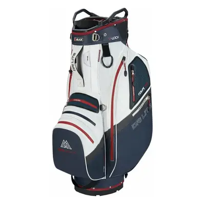 Big Max Dri Lite V-4 Cart Bag Blueberry/White/Merlot Torba na wózek golfowy