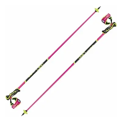 Leki Venom SL 3D Neonpink/Black/Neonyellow cm Kijki narciarskie