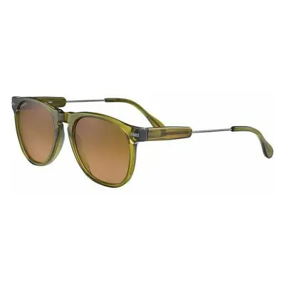 Serengeti Amboy Crystal Olive/Shiny Dark Gunmetal/Mineral Polarized Drivers Gradient Lifestyle o